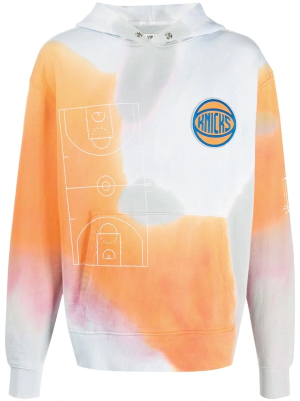 Zadig & Voltaire NBA NY Knicks Tie-Dye Hoodie- XS